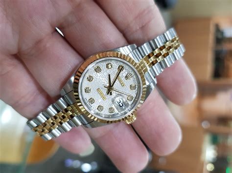 rolex datejust 69173 on hand|rolex model 69173 value.